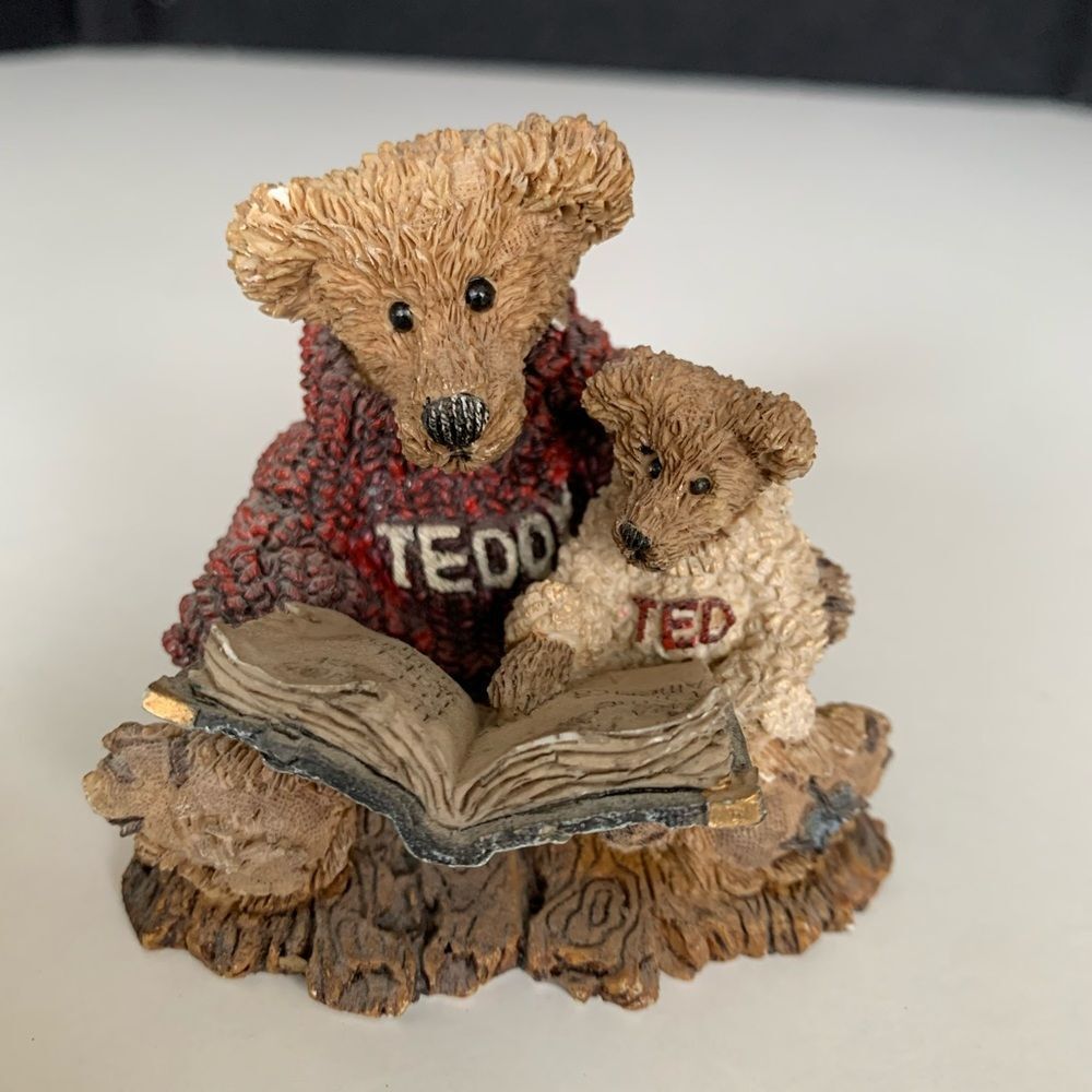 Boyds Bears & Friends Ted & Teddy Figurine Style 2223   1993